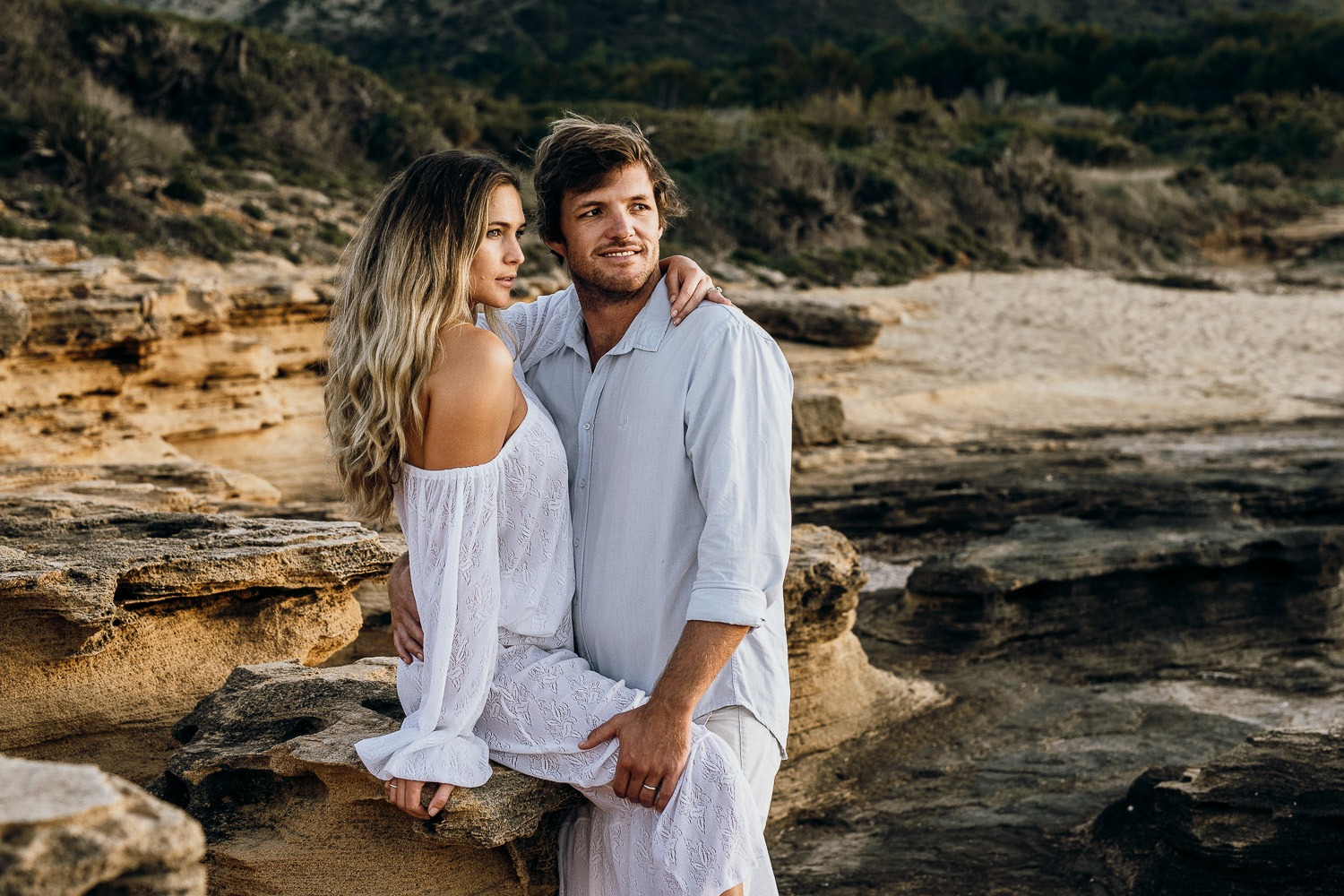 Mallorca boho couple