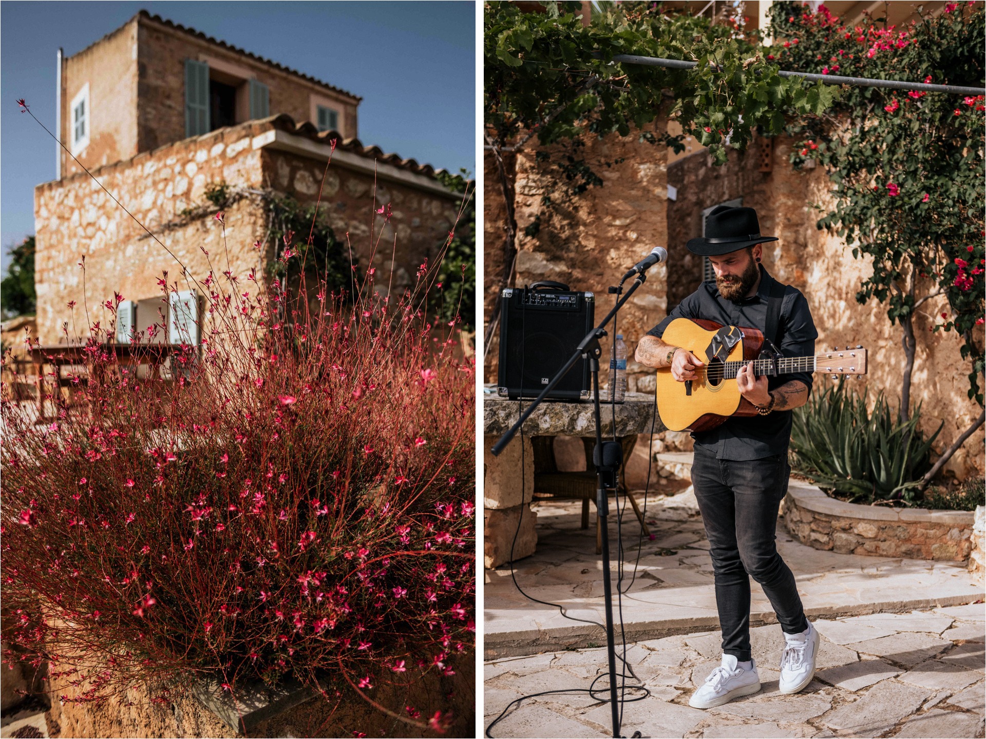 Rustic finca wedding