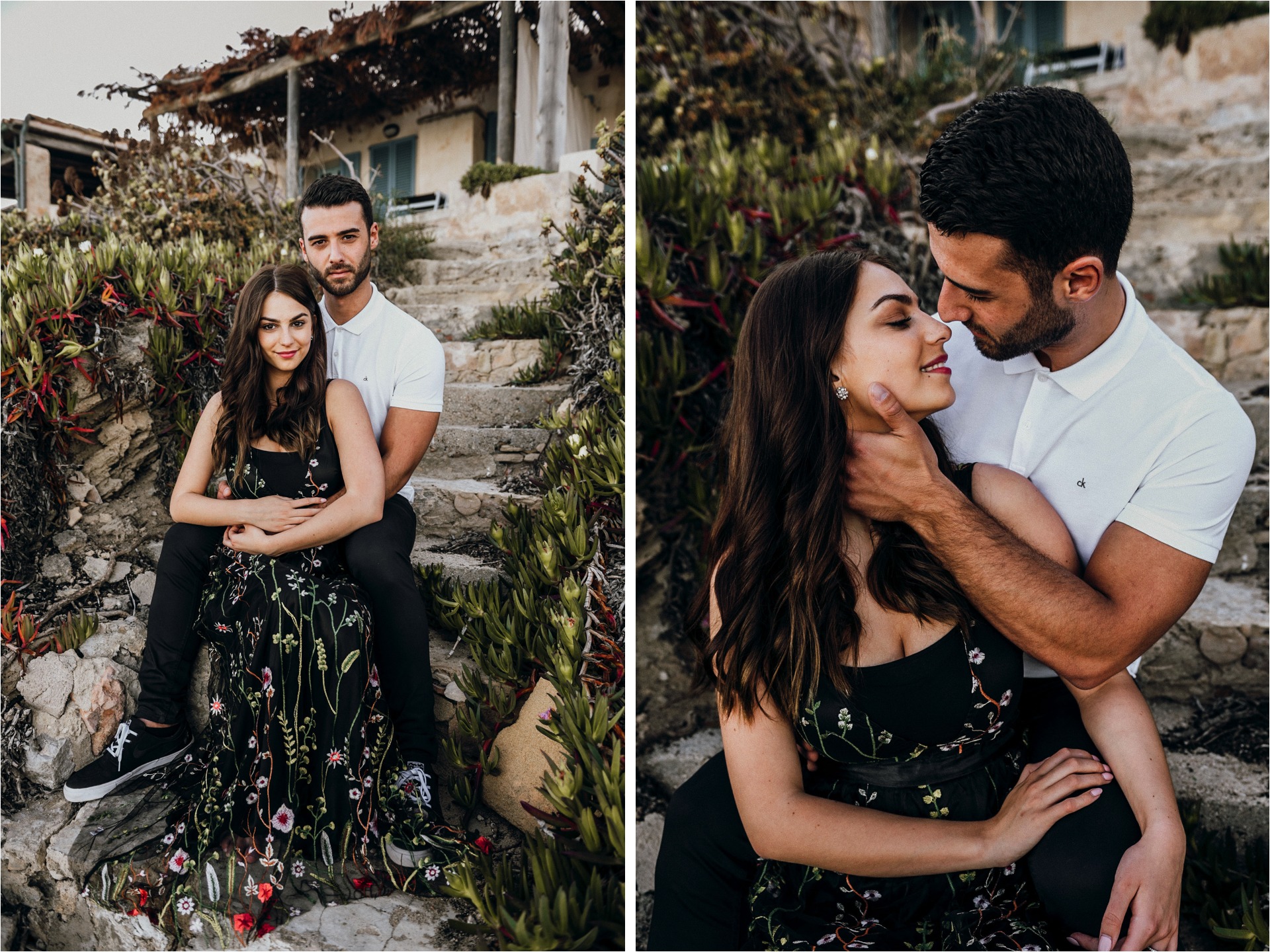 Mallorca sunset engagement session 1