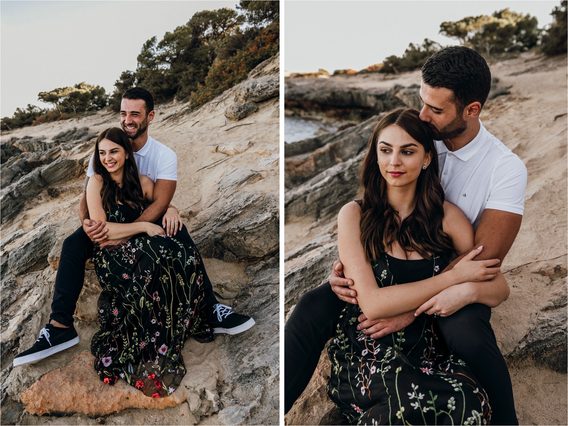 Mallorca sunset engagement session 6