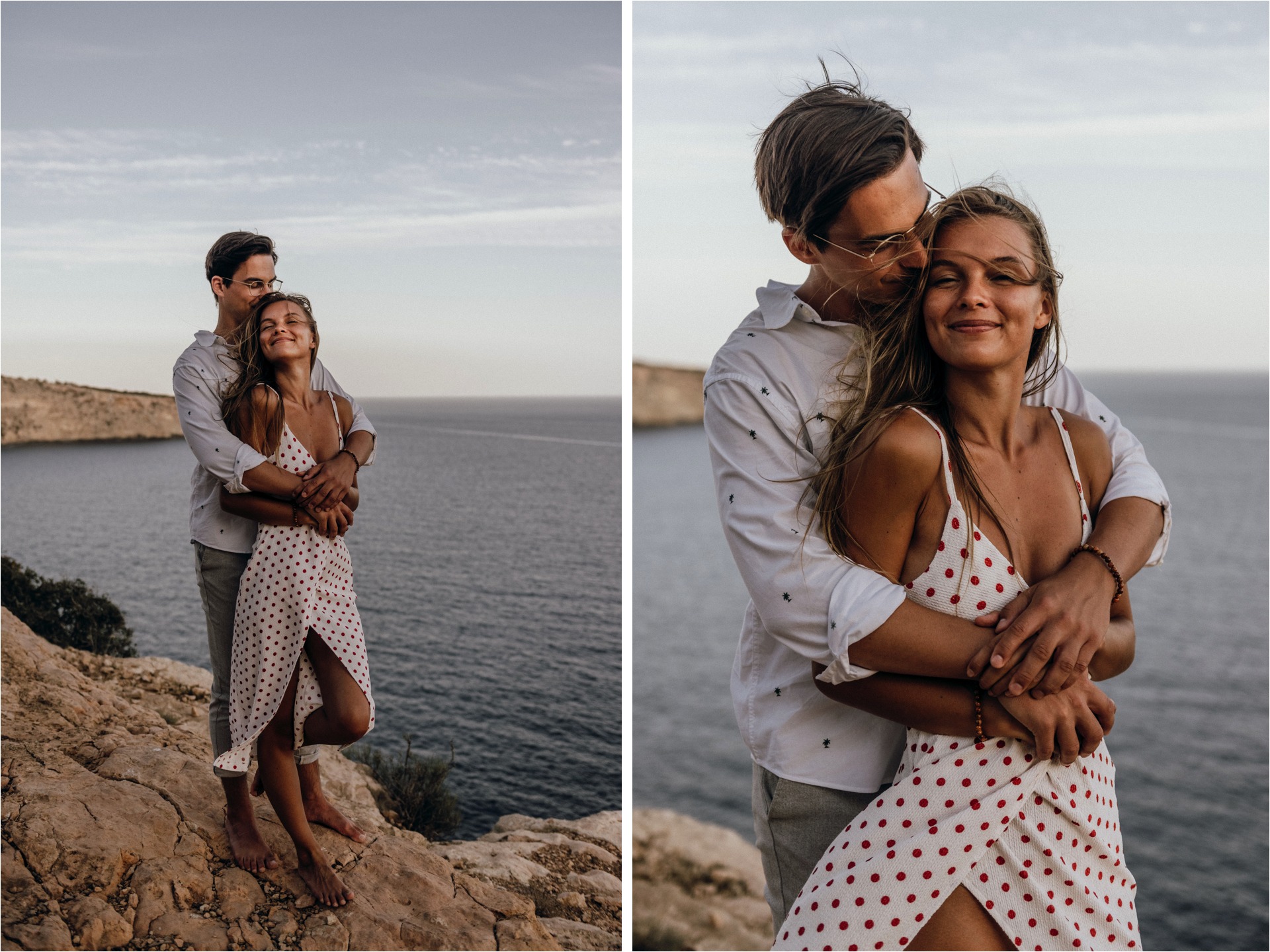 Mallorca cliffside love story 1