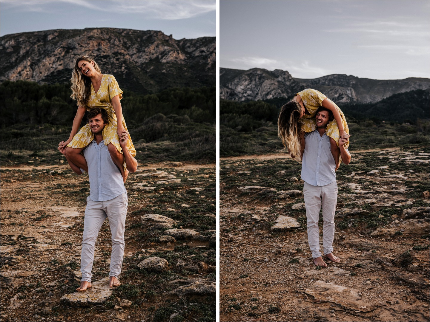 Mallorca boho couple