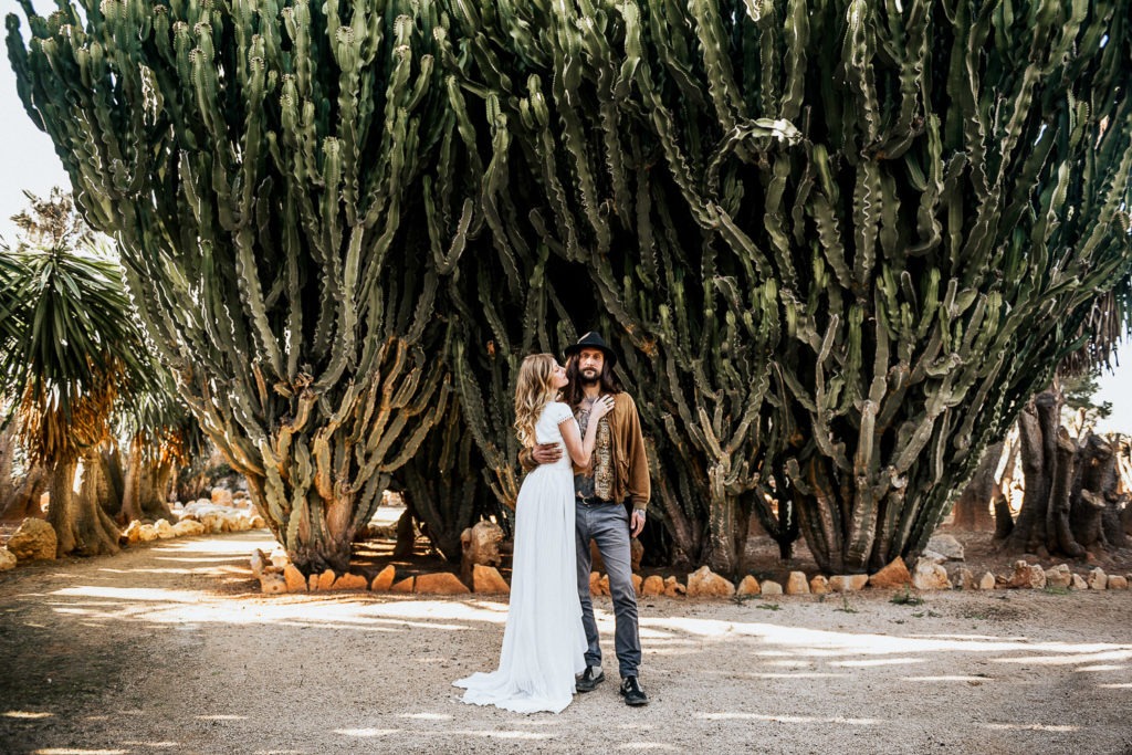 Elopement inspiration shoot in Mallorca