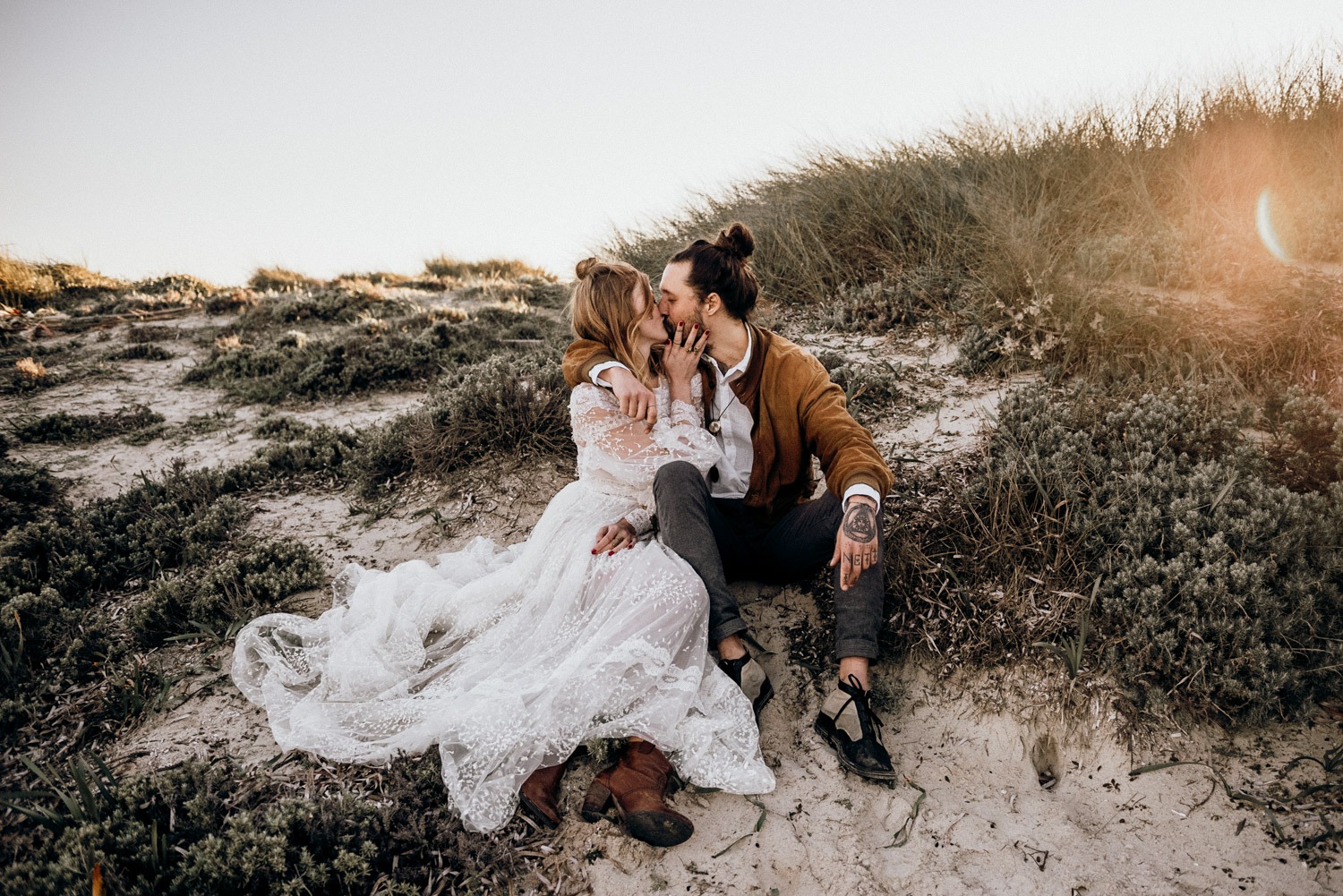 Elopement inspired shoot in Mallorca