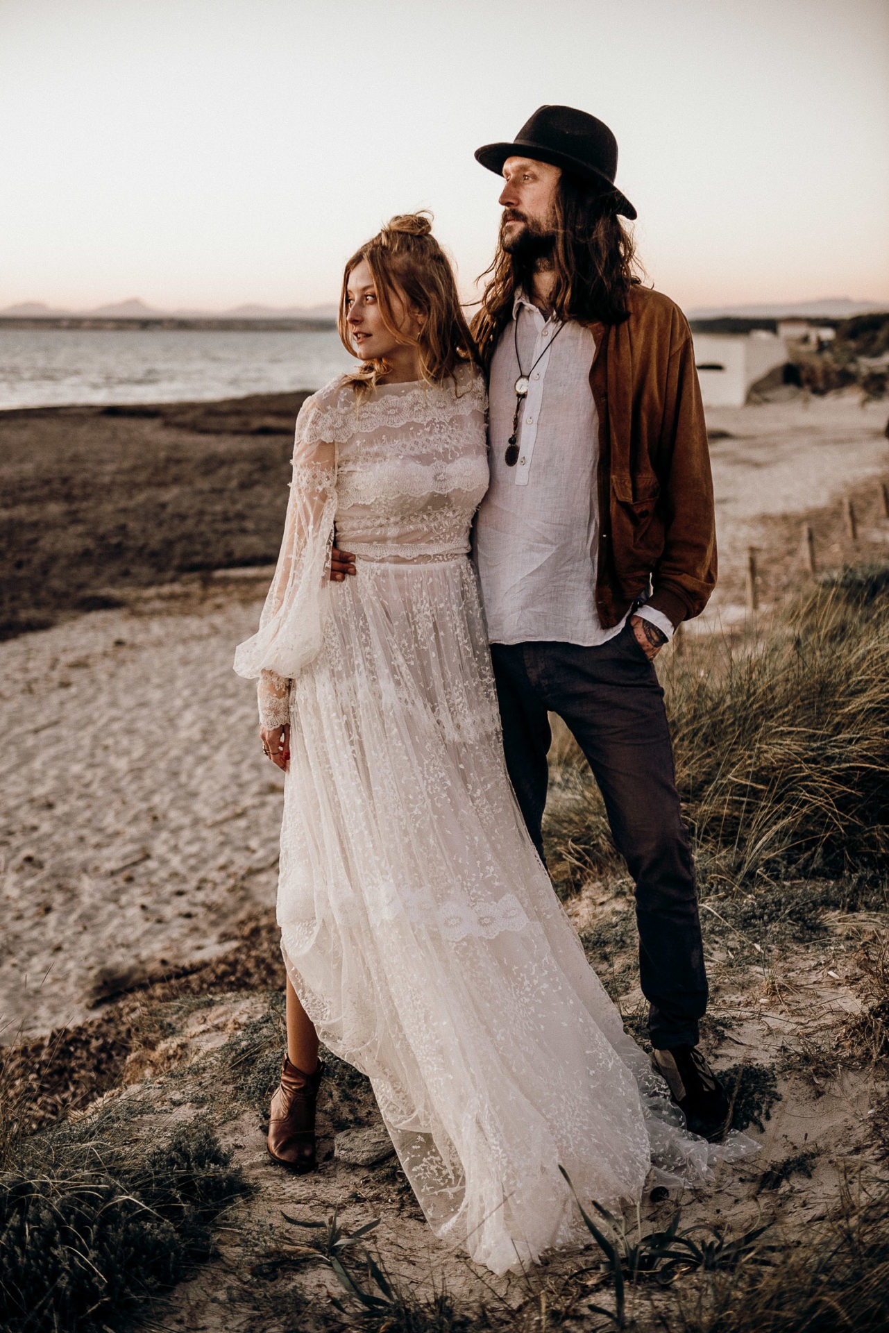 Elopement inspired shoot in Mallorca