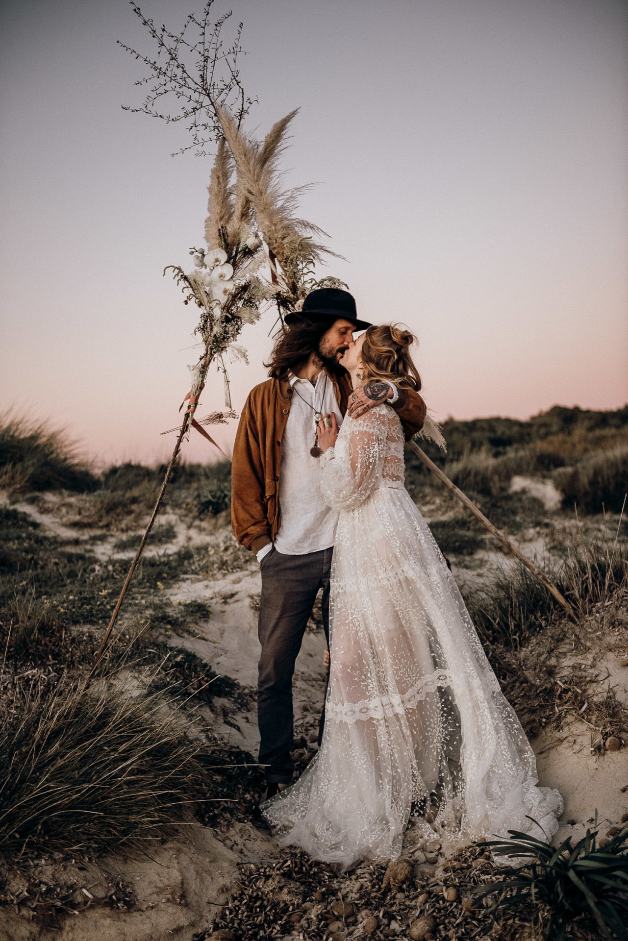 Boho Elopement 